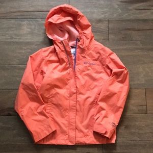 Girls Columbia Rain Jacket